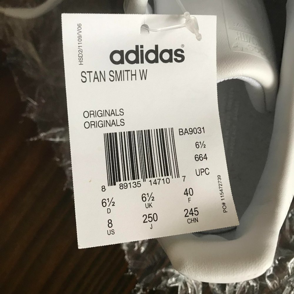 adidas White Women's Sneakers - Picture 7 of 10